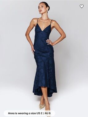 cyrene maxi dress princess polly Princess Polly Women's Cyrene Sleeveless Maxi Dress - Blue